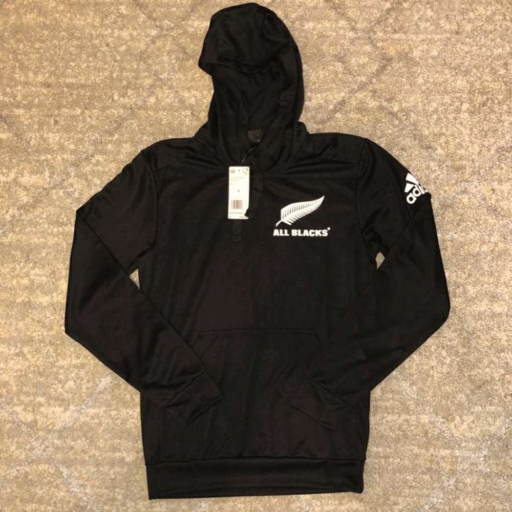 New Adidas All blacks rugby team hoodie